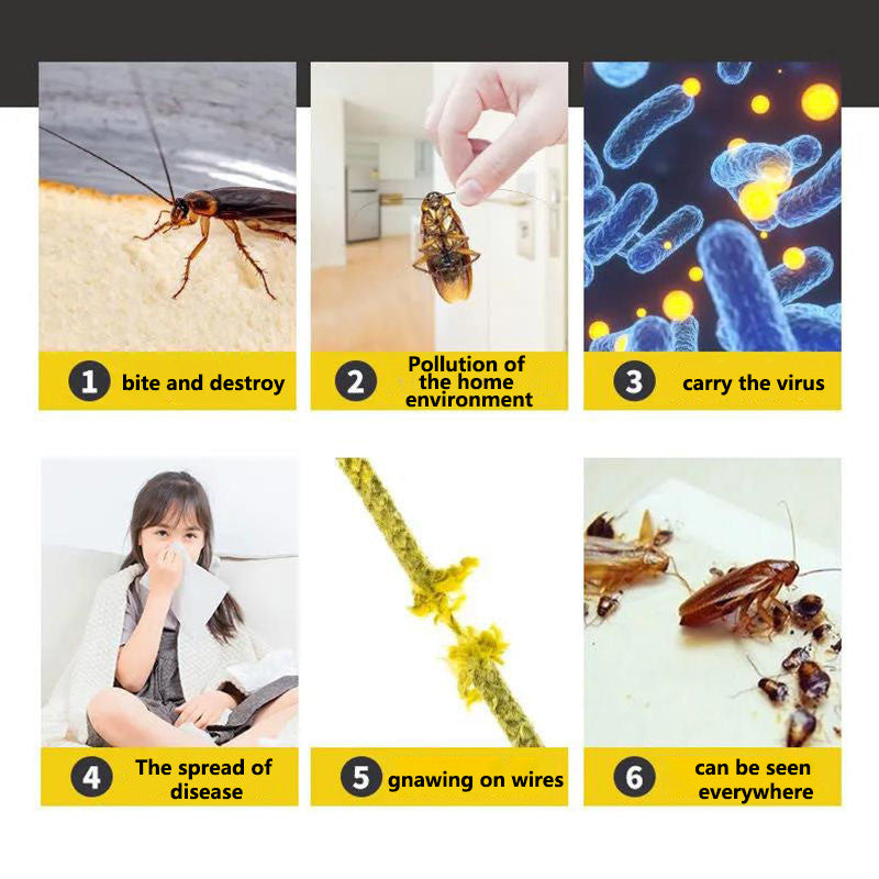 Cockroach Repellent Gel 120ml Penghalau Lipas Gel 120ml 驱苍蝇蟑螂香薰厨房家用宿舍驱蟑螂蚊虫魔盒 120ml
