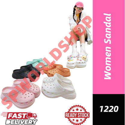 Ready Stock!!! 1220/HT-797/2913/5103/S688 Sandals Kasut High Heel Soft Sole Women Perempuan Casual Shoes