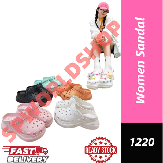 Ready Stock!!! 1220/HT-797/2913/5103/S688 Sandals Kasut High Heel Soft Sole Women Perempuan Casual Shoes