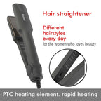 READY STOCK Kemei Km-329 Iron Ceramic Hair Straightener Styling Tools Machine Original Professional For Anion Care 离子直发器