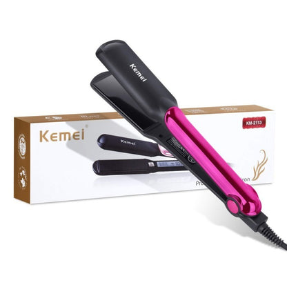 READY STOCK!!! Kemei KM-2113 Professional Hair Straightener For Fashionable Women 科美直发器