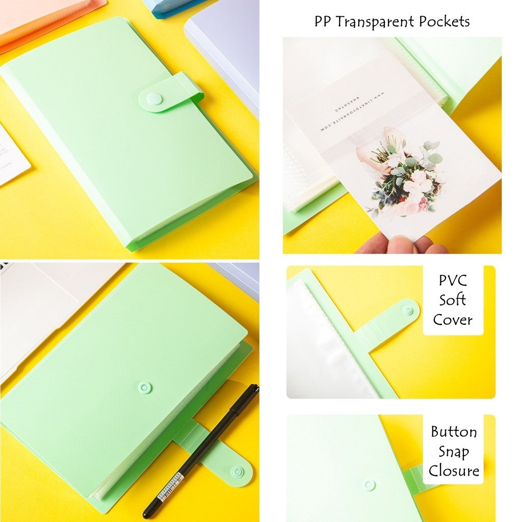 【READY STOCK】Portable 50 Sheets Multipurpose Paper Money Currency Storage Book Album 紙幣收藏册