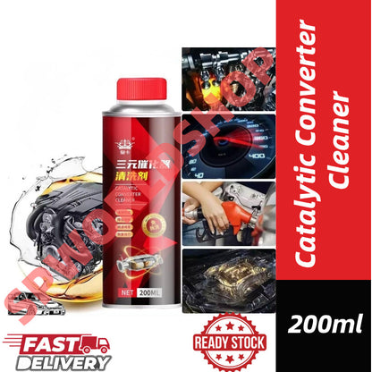 READY STOCK!!! Engine Cleaner 200ml Catalytic Converter Cleaner Engine Booster Cleaner Multipurpos 三元催化器清洗剂