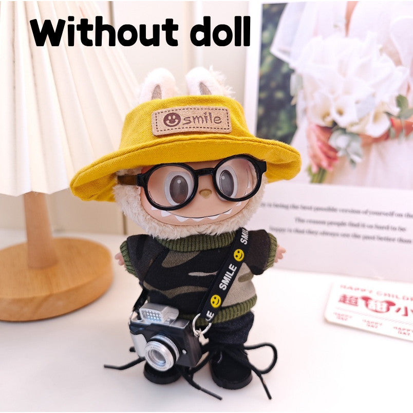 【Ready Stock】 LABUBU The  Exciting Macaroon / Sitting Posture Party Doll Clothes Accessories Set Not Original 拉布布配件
