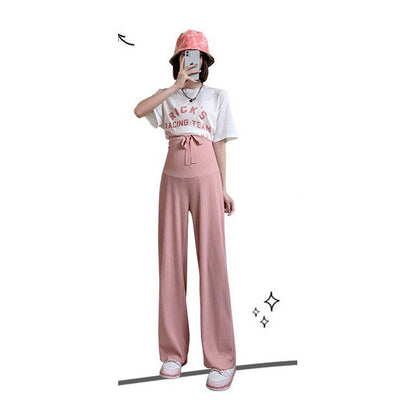 Ready Stock!!!Maternity Pants Long Pregnant Big Seluar High Waist Bootcut Pants Slim Leggings Y0450/J11980/Y1190 孕妇裤