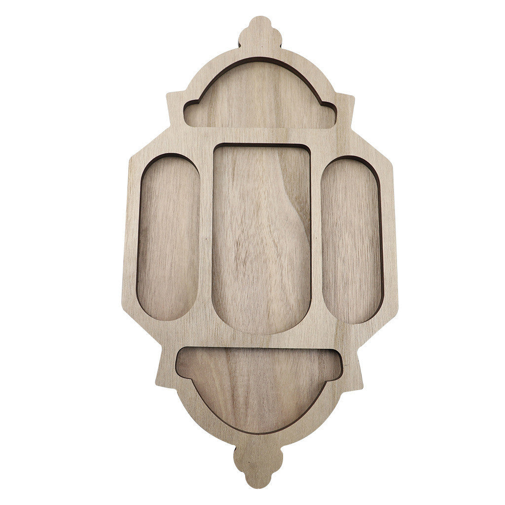 Wooden Pendant EID Mubarak 2025 Ramadan Decoration For Home Kareem Ramadan And Eid Decor Eid AL Adha Islamic Muslim