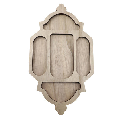 Wooden Pendant EID Mubarak 2025 Ramadan Decoration For Home Kareem Ramadan And Eid Decor Eid AL Adha Islamic Muslim