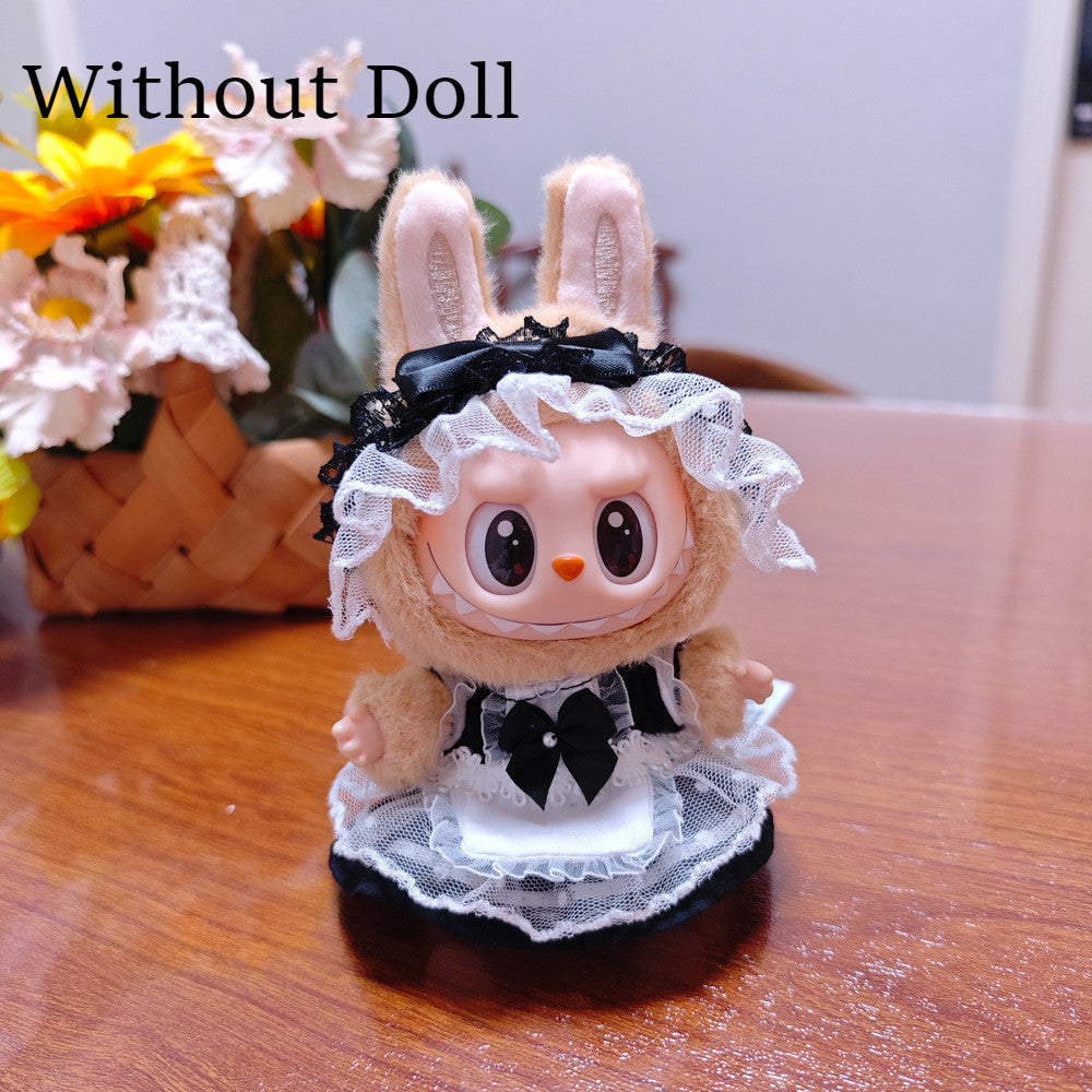【Ready Stock】 LABUBU The  Exciting Macaroon / Sitting Posture Party Doll Clothes Accessories Set Not Original 拉布布配件
