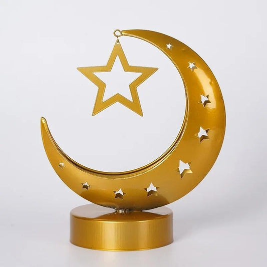 New Wrought Iron Middle East Festival Decorative Light, Moon Light, Castle Light, Middle East Lent Ornament Light