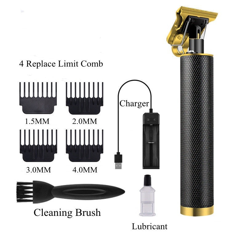 READY STOCK! Rechargeable Hair Clipper Men Beard Trimmer Cutting Machine cutter shaver cordless cut 电推剪