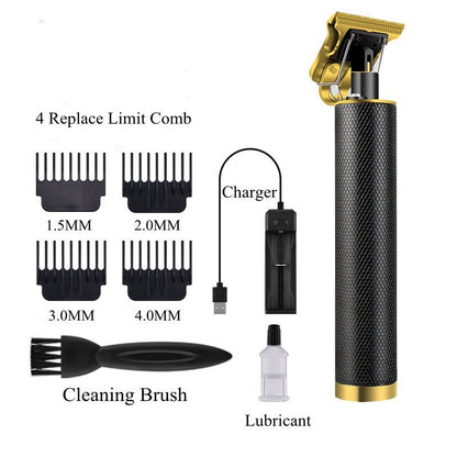 READY STOCK! Rechargeable Hair Clipper Men Beard Trimmer Cutting Machine cutter shaver cordless cut 电推剪