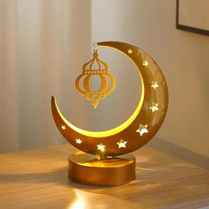 New Wrought Iron Middle East Festival Decorative Light, Moon Light, Castle Light, Middle East Lent Ornament Light