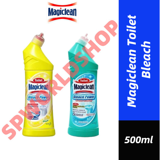 Magiclean Toilet Bleach 500ml (Regular/Lemon)