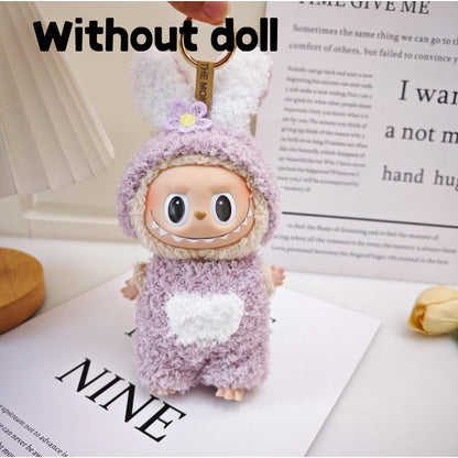 【Ready Stock】 LABUBU The  Exciting Macaroon / Sitting Posture Party Doll Clothes Accessories Set Not Original 拉布布配件