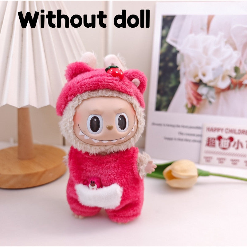 【Ready Stock】 LABUBU The  Exciting Macaroon / Sitting Posture Party Doll Clothes Accessories Set Not Original 拉布布配件