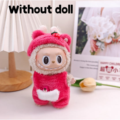 【Ready Stock】 LABUBU The  Exciting Macaroon / Sitting Posture Party Doll Clothes Accessories Set Not Original 拉布布配件