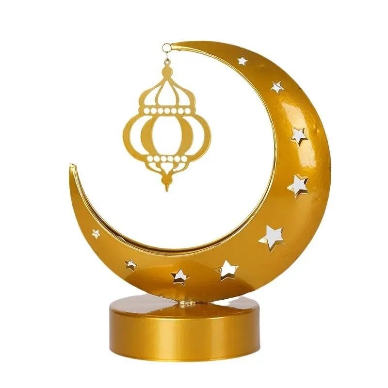 New Wrought Iron Middle East Festival Decorative Light, Moon Light, Castle Light, Middle East Lent Ornament Light