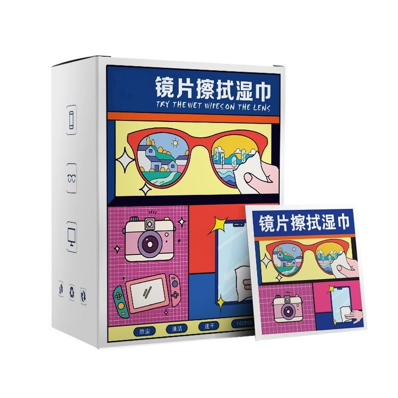 READY STOCK!!! Anti-Fog Wipes for Glasses | Lens Cleaning Wipes | Spectacle & Phone Screen Wipes 防雾眼镜湿巾 | 镜片清洁湿巾