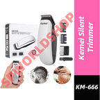 Kemei KM-666 Baby Silent Trimmer Hair Clipper Baby Hair Cutting Professional Electric Baby Hairdressing Clipp 婴儿理发器