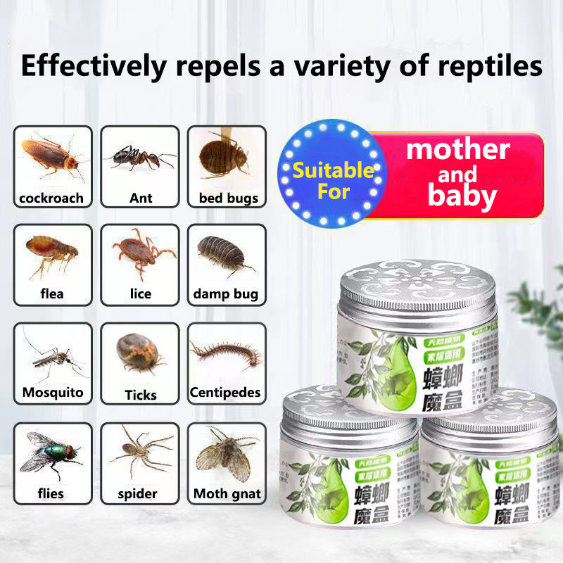 Cockroach Repellent Gel 120ml Penghalau Lipas Gel 120ml 驱苍蝇蟑螂香薰厨房家用宿舍驱蟑螂蚊虫魔盒 120ml