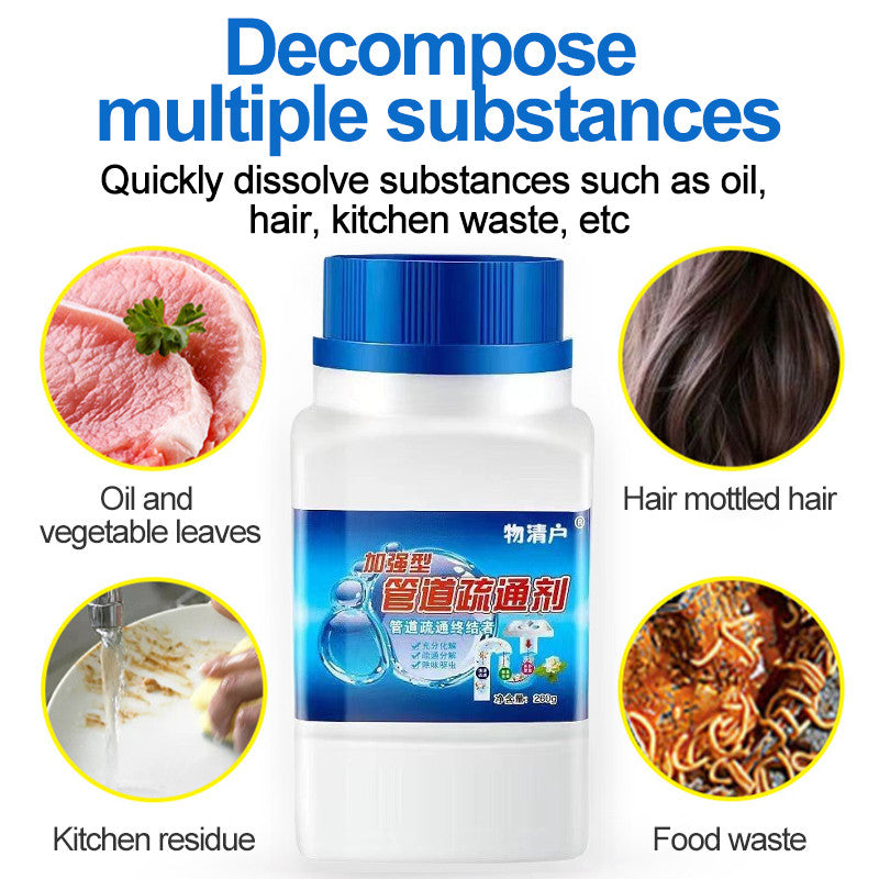READY STOCK‼️ Drainage Clog Remover | Sink & Toilet Cleaner | Ubat Tandas Tersumbat |   排水管疏通剂 | 厨房浴室适用 | 强力去堵塞