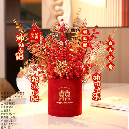 2025 Snake Year Fu Bucket DIY Material Package New Year Decoration Supplies 2025蛇年福桶diy材料包新年装饰布置用品抱抱桶乔迁之喜摆件