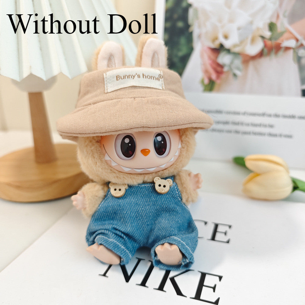 【Ready Stock】 LABUBU The  Exciting Macaroon / Sitting Posture Party Doll Clothes Accessories Set Not Original 拉布布配件
