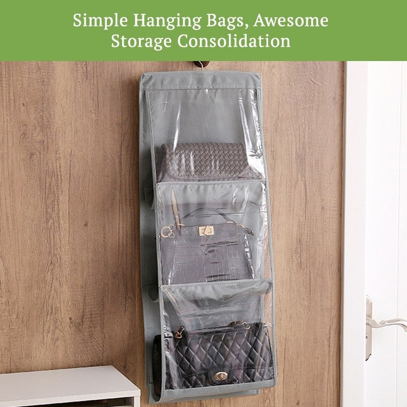 [READY STOCK] Non-Woven Dustproof Hanging Wardrobe Bag Storage with Steel Hanger Beg Penyimpan Anti-Habuk 防尘收纳袋