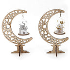 Wooden Moon Lantern Ornaments, Handicrafts, Home Decorations, Craft Gifts And Decorations