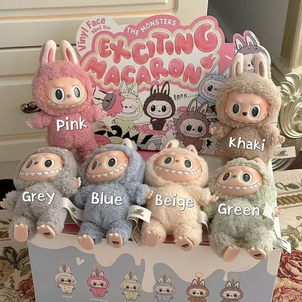 【Ready Stock】 LABUBU The  Exciting Macaroon / Sitting Posture Party Doll Clothes Accessories Set Not Original 拉布布配件
