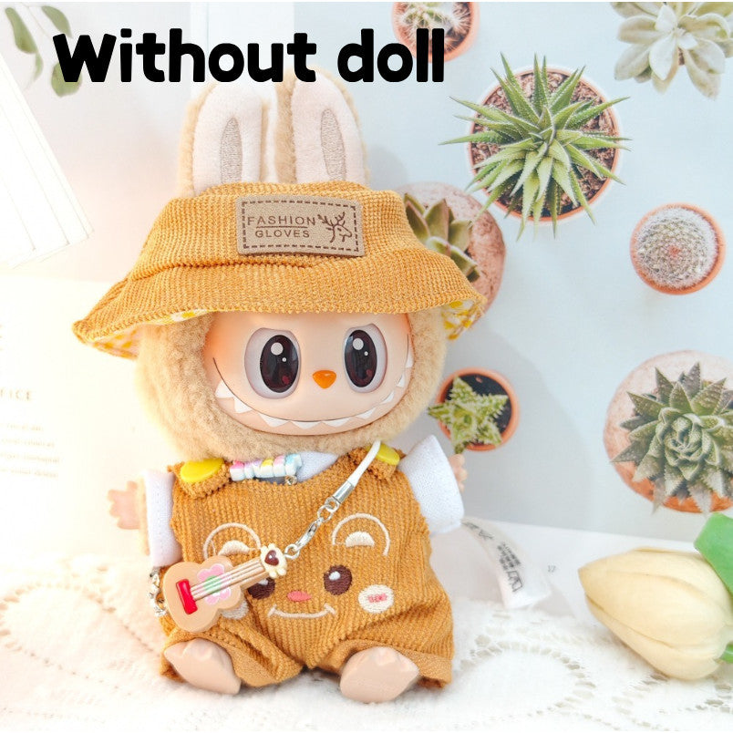 【Ready Stock】 LABUBU The  Exciting Macaroon / Sitting Posture Party Doll Clothes Accessories Set Not Original 拉布布配件