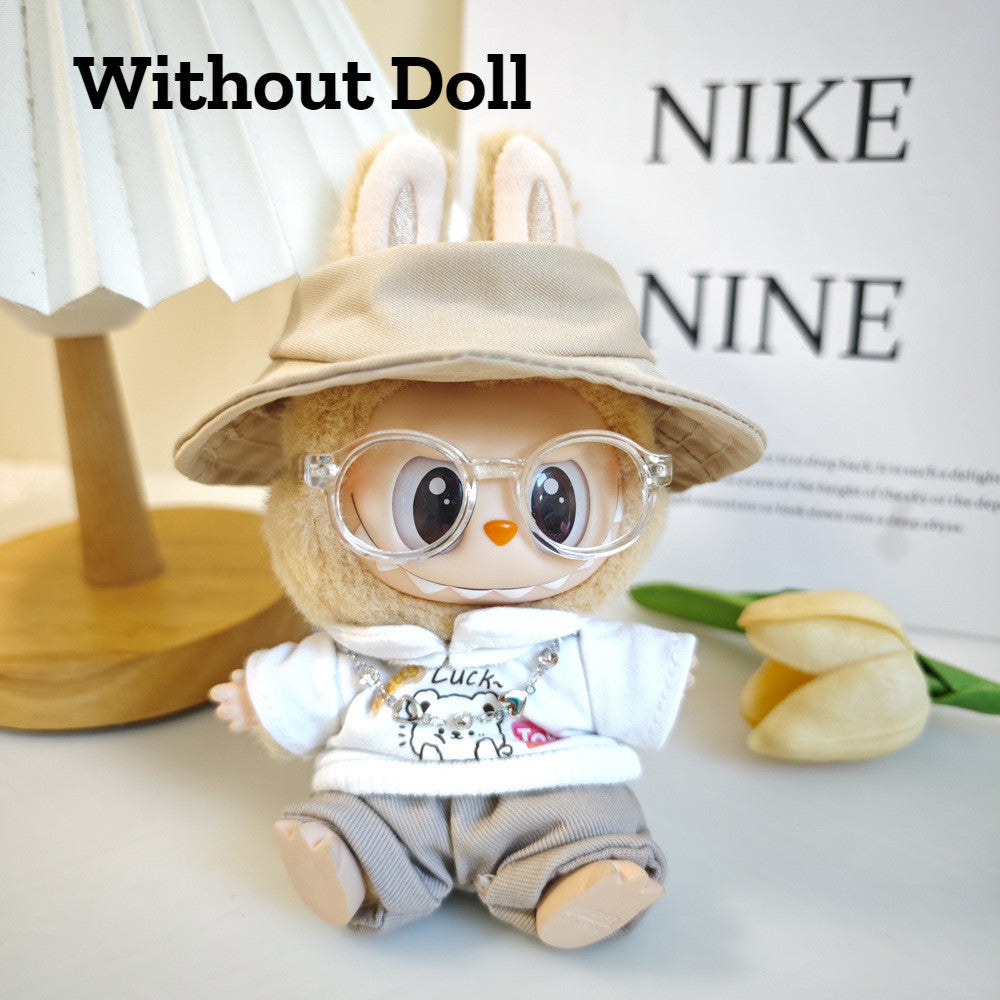 【Ready Stock】 LABUBU The  Exciting Macaroon / Sitting Posture Party Doll Clothes Accessories Set Not Original 拉布布配件