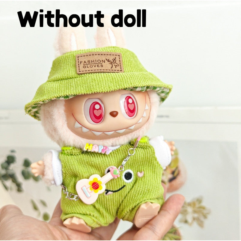 【Ready Stock】 LABUBU The  Exciting Macaroon / Sitting Posture Party Doll Clothes Accessories Set Not Original 拉布布配件