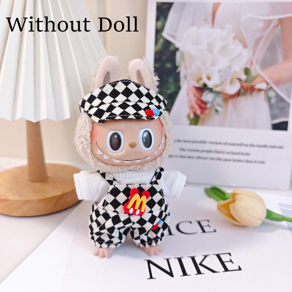 【Ready Stock】 LABUBU The  Exciting Macaroon / Sitting Posture Party Doll Clothes Accessories Set Not Original 拉布布配件