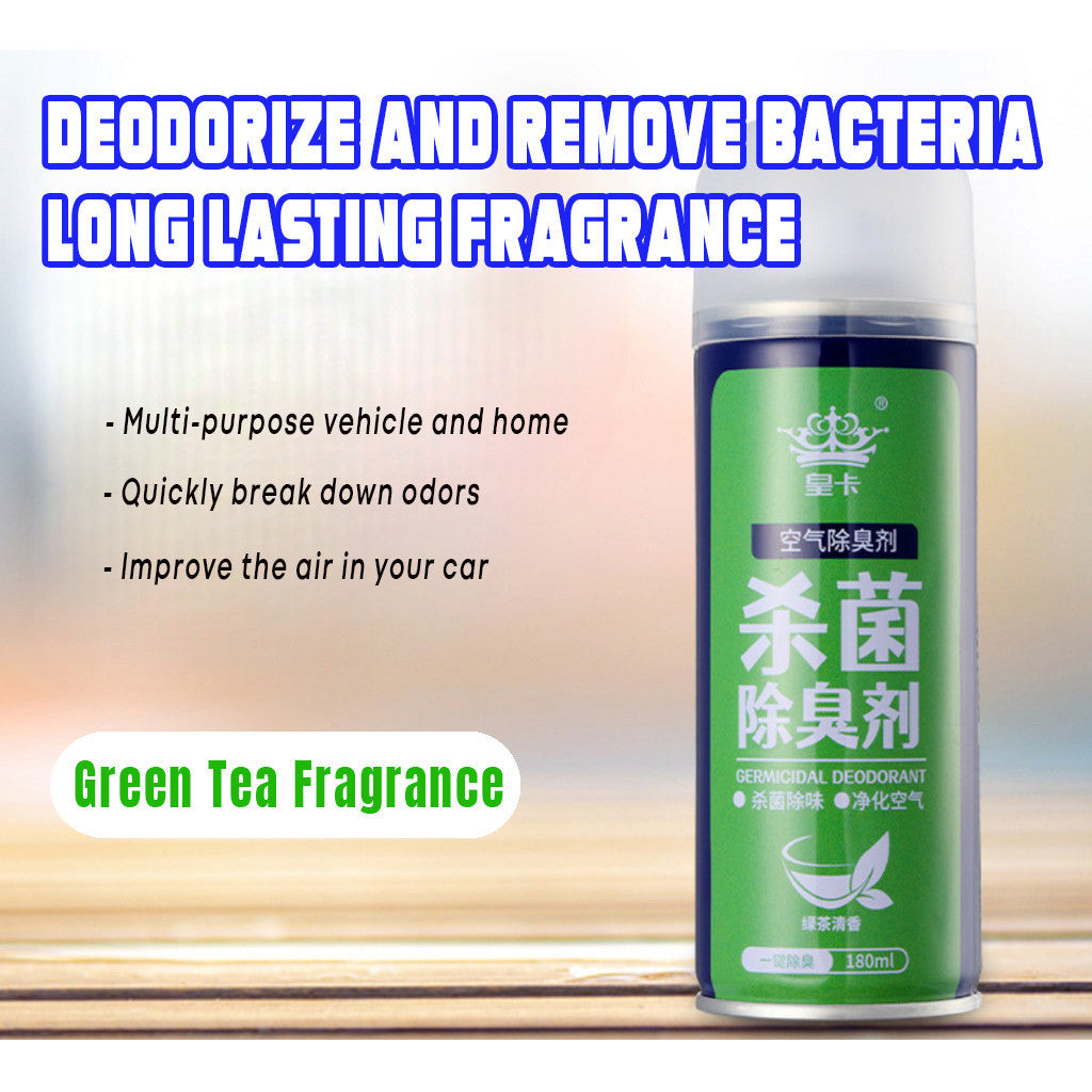 READY STOCK Car Air Freshener Self-Spray / Car Interior Antibacterial Deodorant 180ml/100ml 车用空气清新喷雾