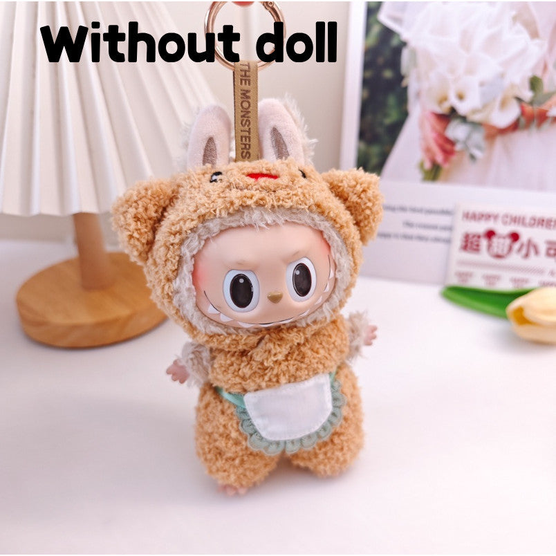 【Ready Stock】 LABUBU The  Exciting Macaroon / Sitting Posture Party Doll Clothes Accessories Set Not Original 拉布布配件