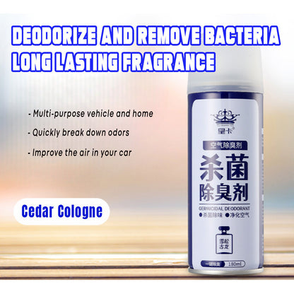 READY STOCK Car Air Freshener Self-Spray / Car Interior Antibacterial Deodorant 180ml/100ml 车用空气清新喷雾