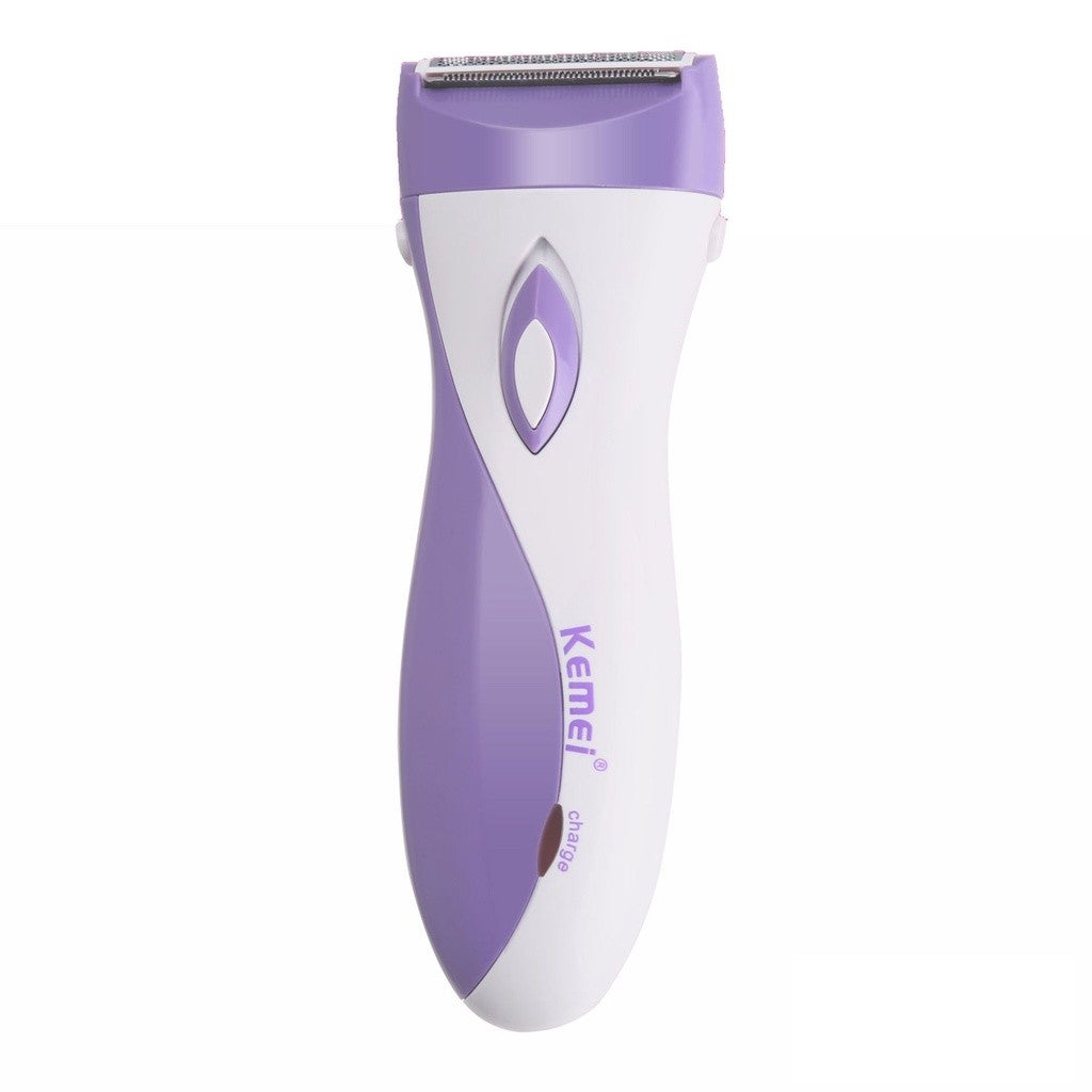 KEMEI Women's Shaver Epilator Electric Rechargeable Lady Shaving Trimmer Hair Removal KM-3018 女士电动剃毛器