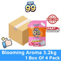 READY STOCK HERO 99 DETERGENT PERFUME REFILL PACK 3.2KG/3.5KG 1 Box Of 4 Pack