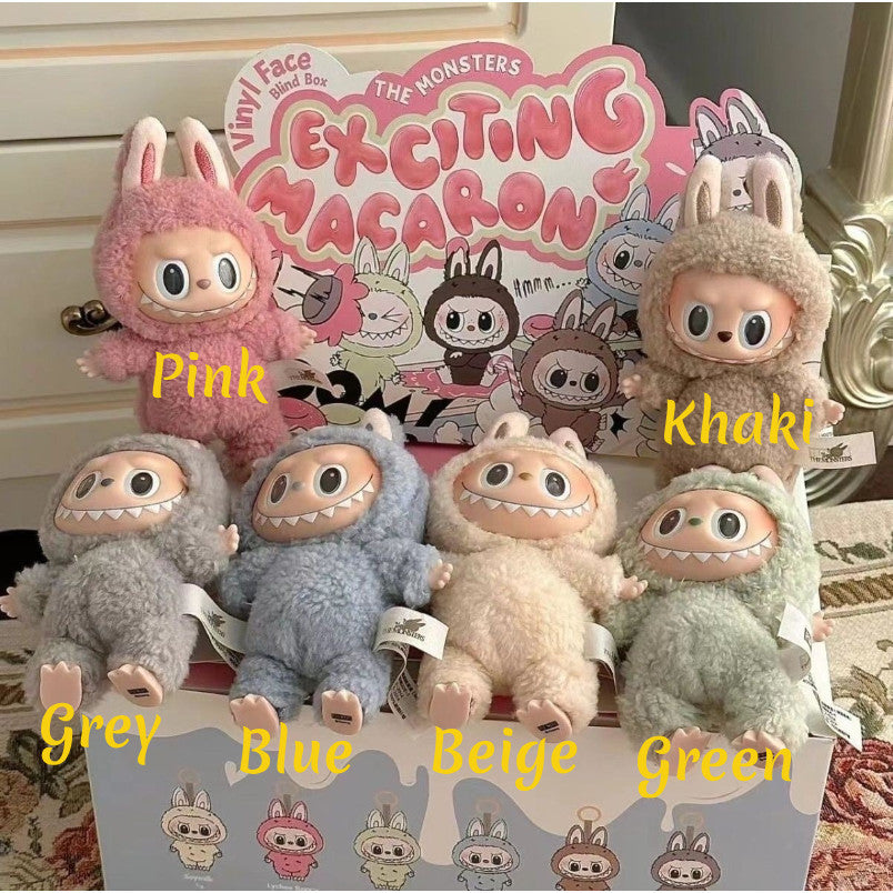 【Ready Stock】 LABUBU The  Exciting Macaroon / Sitting Posture Party Doll Clothes Accessories Set Not Original 拉布布配件
