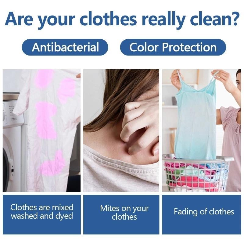 READY STOCK 50pcs Anti Dye Sheet Mix Color Proof Absorption Sheet Anti Dyed Cloth Laundry Paper 防串染洗衣吸色片