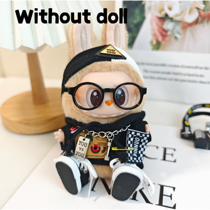 【Ready Stock】 LABUBU The  Exciting Macaroon / Sitting Posture Party Doll Clothes Accessories Set Not Original 拉布布配件