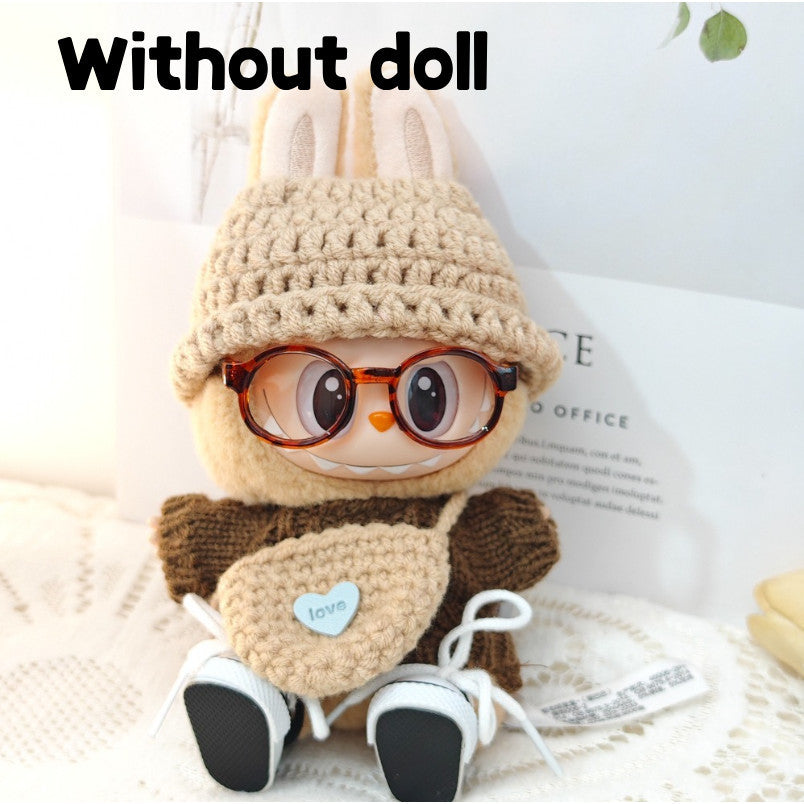 【Ready Stock】 LABUBU The  Exciting Macaroon / Sitting Posture Party Doll Clothes Accessories Set Not Original 拉布布配件