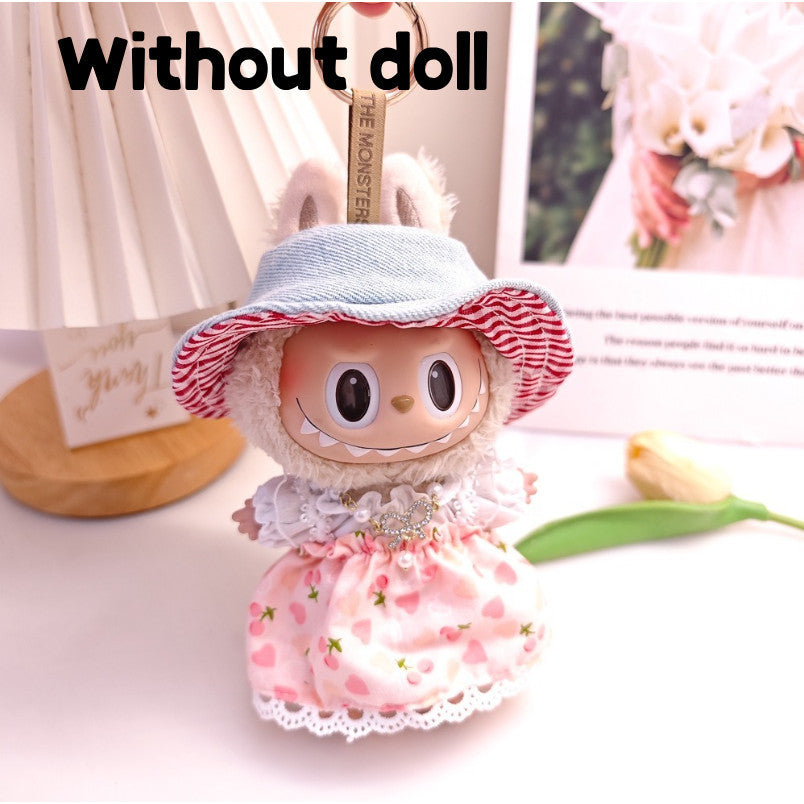 【Ready Stock】 LABUBU The  Exciting Macaroon / Sitting Posture Party Doll Clothes Accessories Set Not Original 拉布布配件