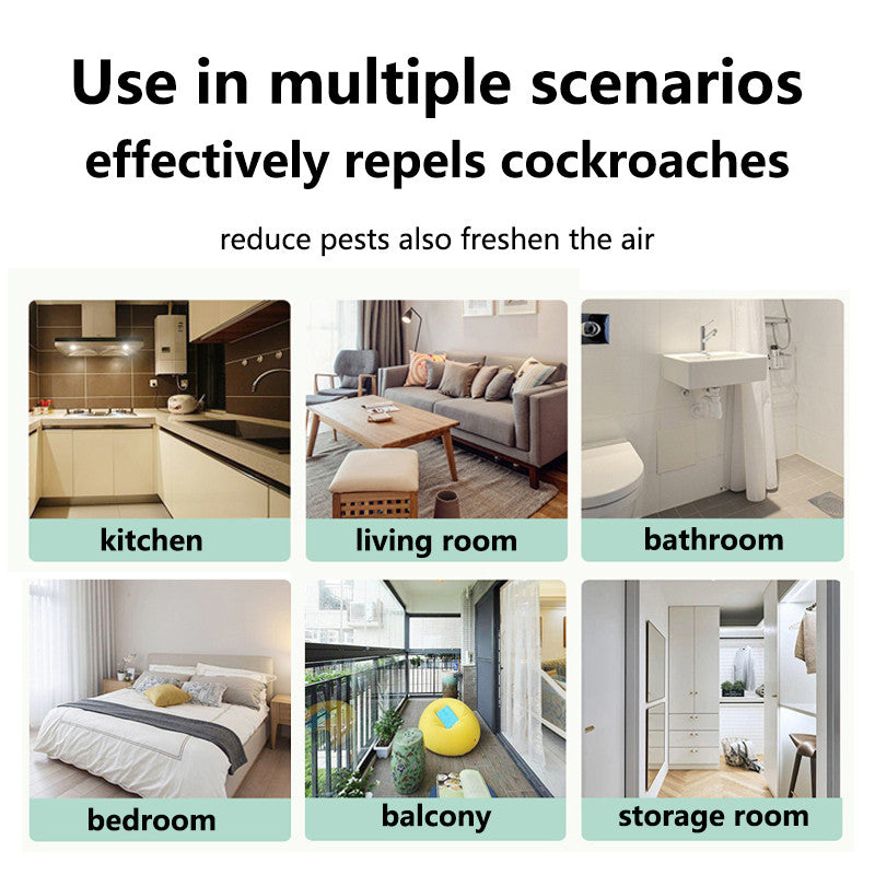 Cockroach Repellent Gel 120ml Penghalau Lipas Gel 120ml 驱苍蝇蟑螂香薰厨房家用宿舍驱蟑螂蚊虫魔盒 120ml