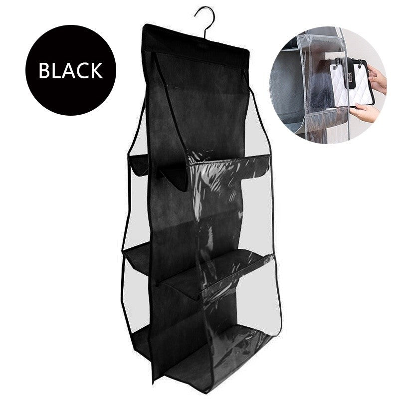 [READY STOCK] Non-Woven Dustproof Hanging Wardrobe Bag Storage with Steel Hanger Beg Penyimpan Anti-Habuk 防尘收纳袋
