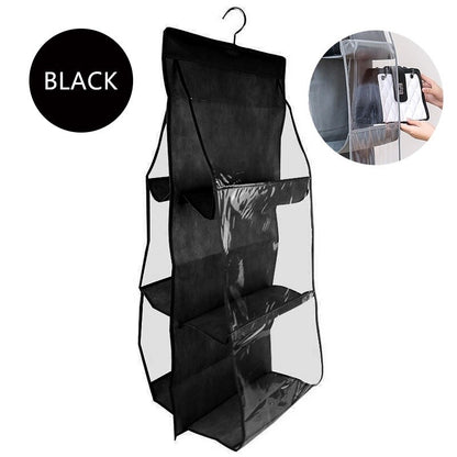 [READY STOCK] Non-Woven Dustproof Hanging Wardrobe Bag Storage with Steel Hanger Beg Penyimpan Anti-Habuk 防尘收纳袋