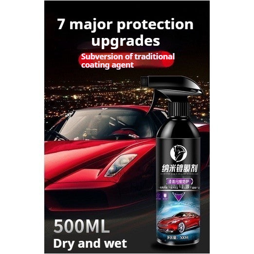 READY STOCK!!! Nano Coating Spray | Car Nanotech Wax Polish Liquid 500ml | High Gloss Protection  汽车纳米镀膜剂 500ml