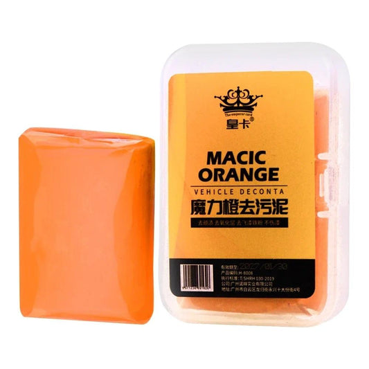 READY STOCK】Car Magic Clay Bar Cleaning Mud 100g | High-Grade Auto Detailing Cleaner | Paint  Dirt Remover  | 洗车魔术泥 去污泥