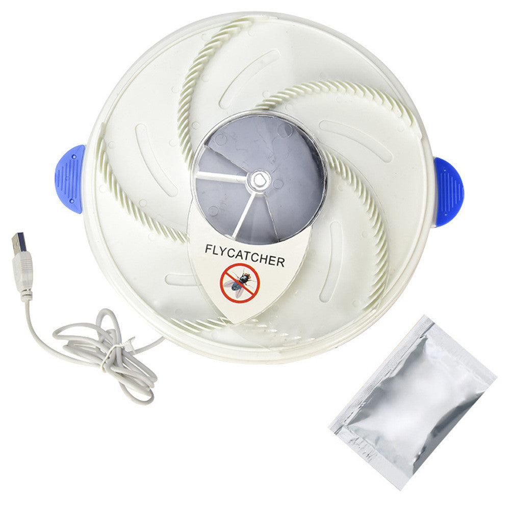 Insect Traps Automatic Fly Trap USB Perangkap Lalat Electric USB Automatic Flycatcher Fly Trap Pest Control 高效灭蝇神器